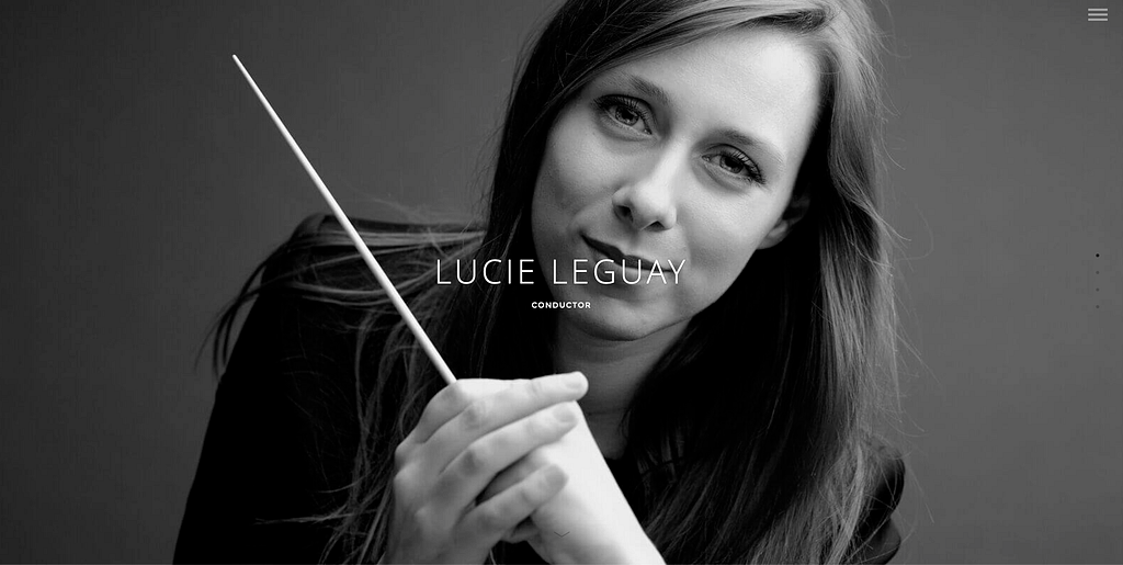 Portrait de Lucie Leguay par le photographe Luc Camberlein