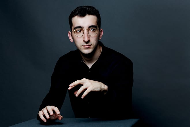Portrait éditorial du pianiste Julien Lespagnol
